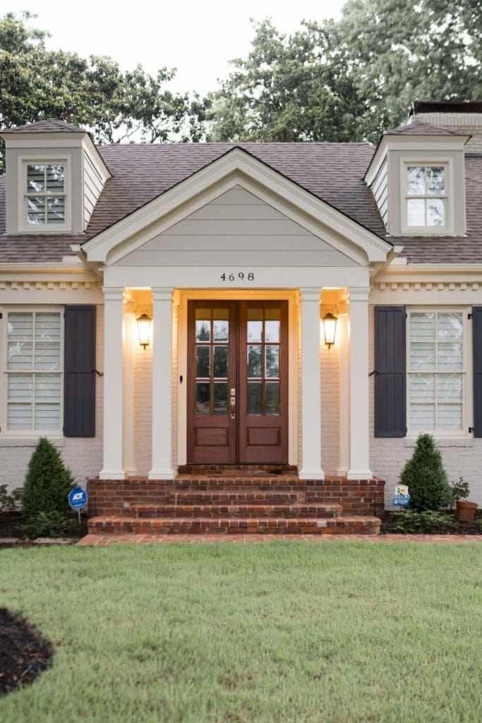 double wood front door refinishing in memphis Tn with general finishes exterior 450