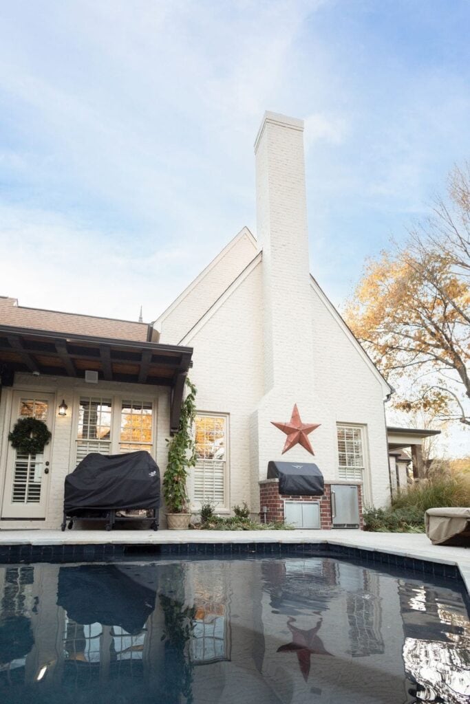 exterior painted brick and trim with fine paints of europe eurolux house paint