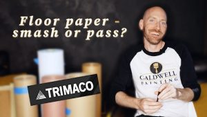 Construction floor paper reviews Trimaco