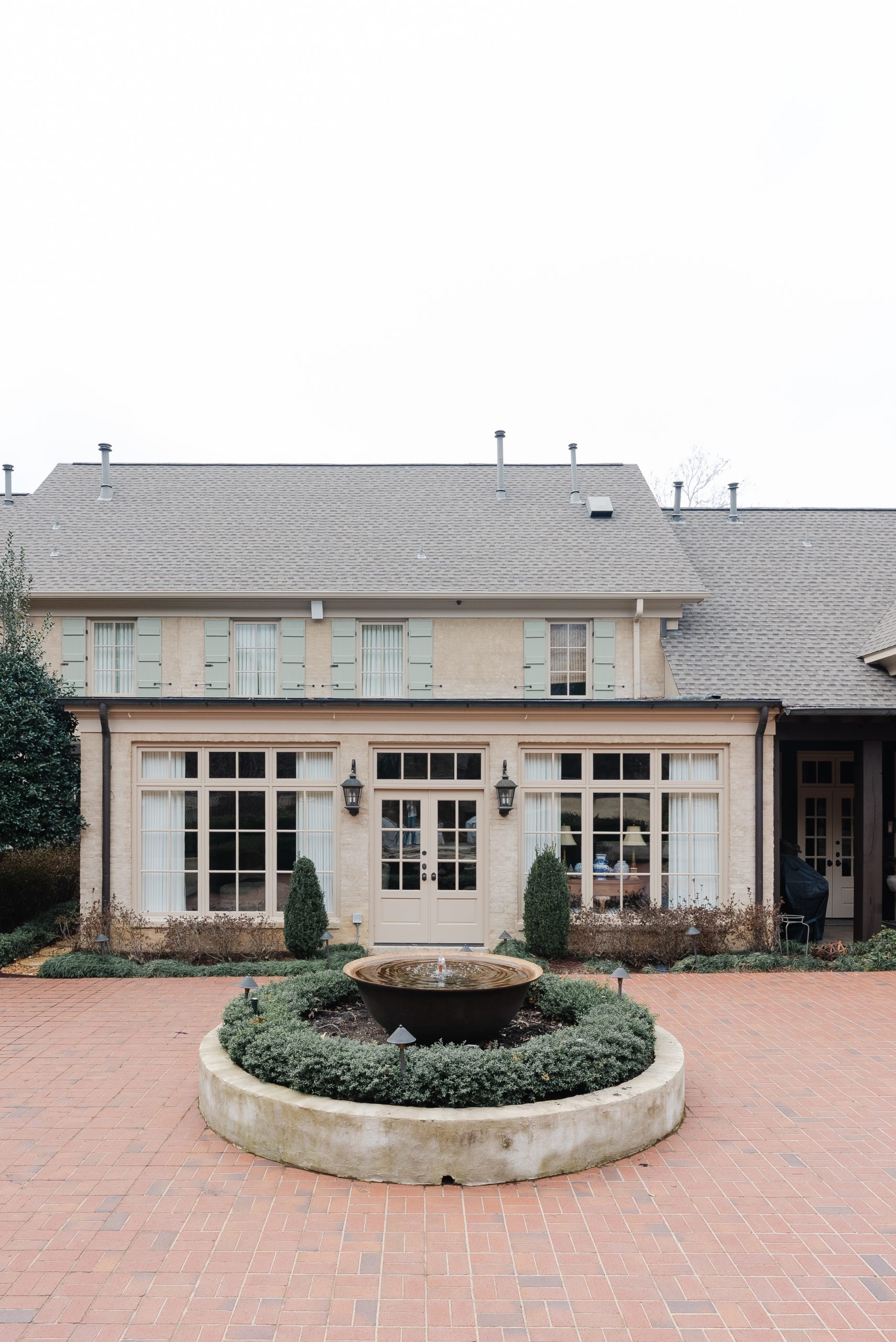 exterior brick painted nomadic desert sherwin williams